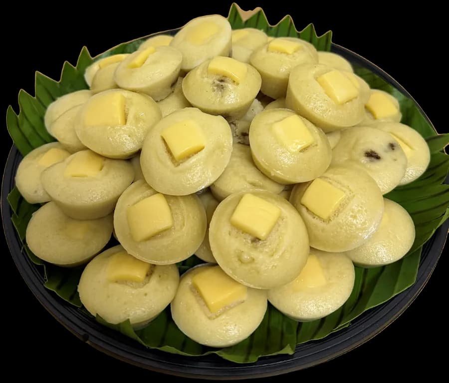 Puto pao merienda spread