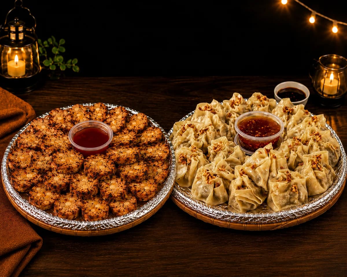 Fiesta Signature bundle: chicken embutido and jumbo siomai trays
